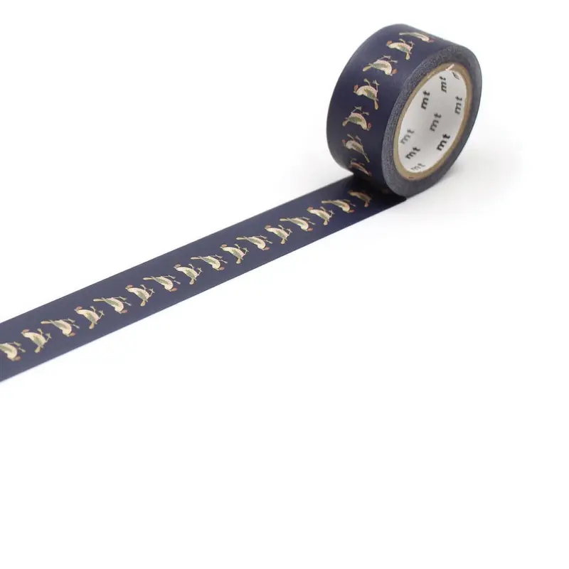 Washi Tape Morris & Co - Strawberry thief bird 20 mm