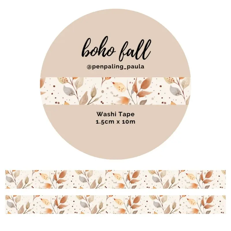Washi tape - Penpaling Paula - Boho Fall 15 mm