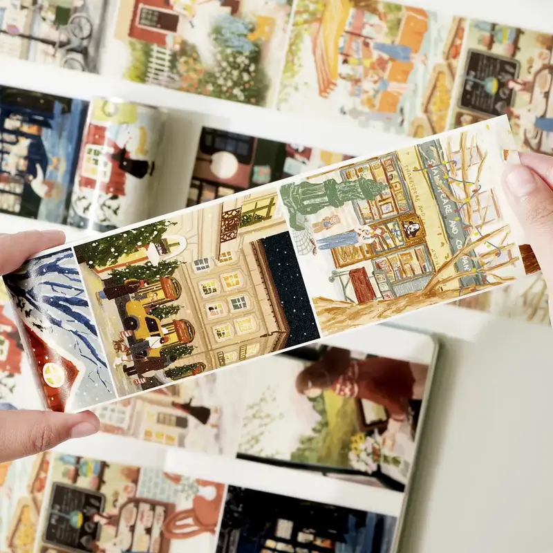 Washi Tape Season's Passing Wide - 70 mm