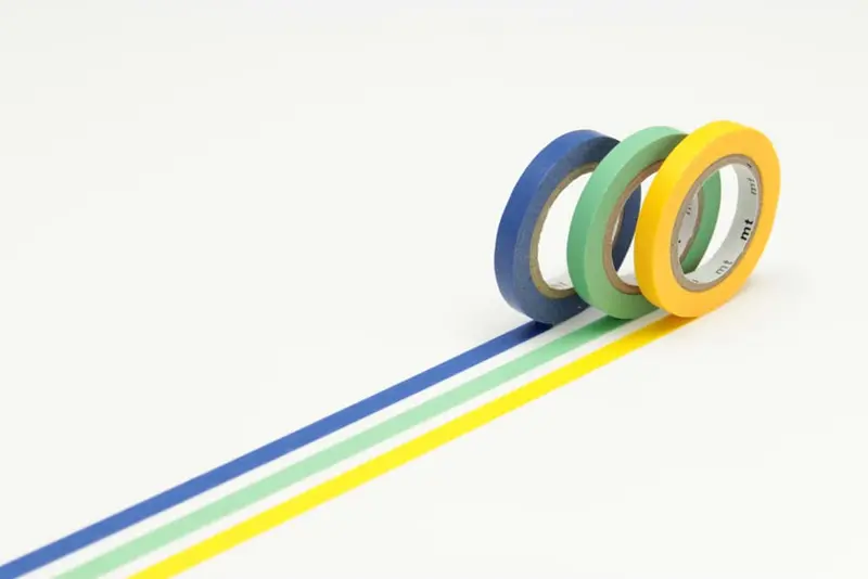 Washi Tape Slim 6 mm 3-pack - Set G