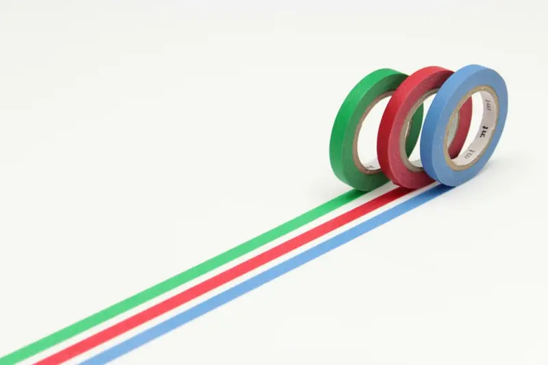 Washi Tape Slim 6 mm 3-pack - Set H