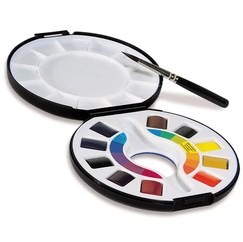 Watercolour Travel Box Campus 10 färger
