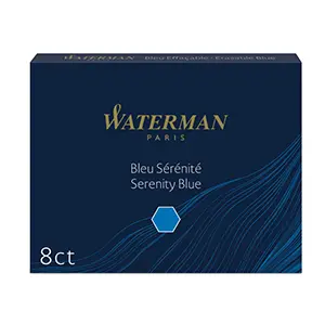 Waterman Ink Cartridge Serenity blue