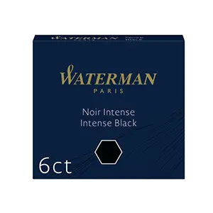 Waterman Ink Cartridge Smal size Intense Black