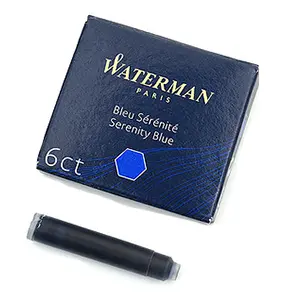 Waterman Ink Cartridge Smal size Serenity Blue