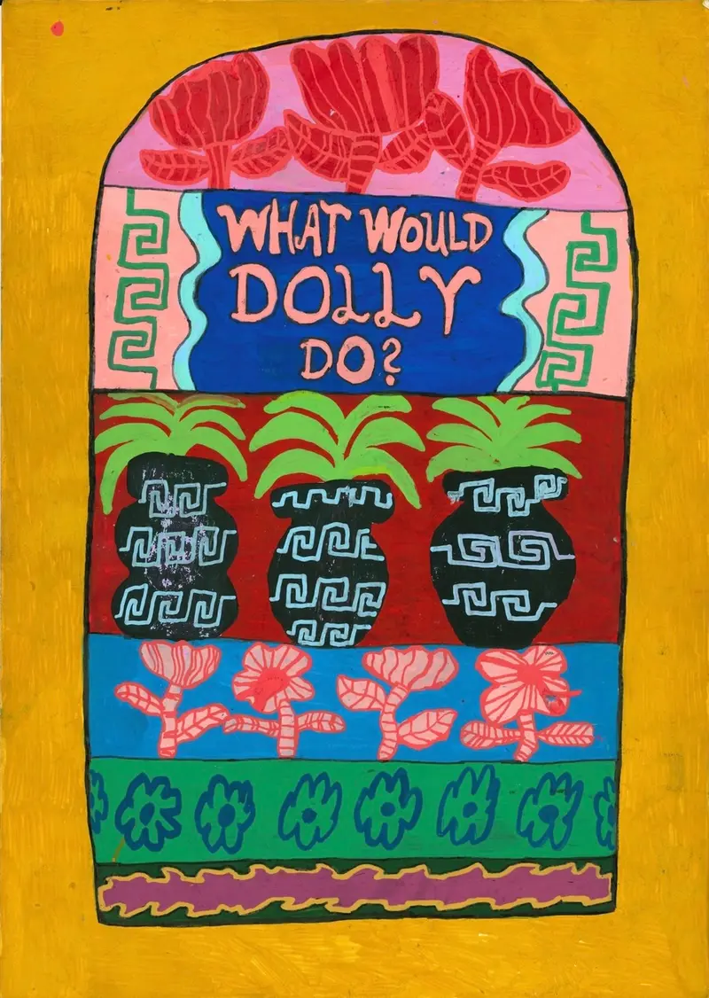 What would Dolly do? – Vykort