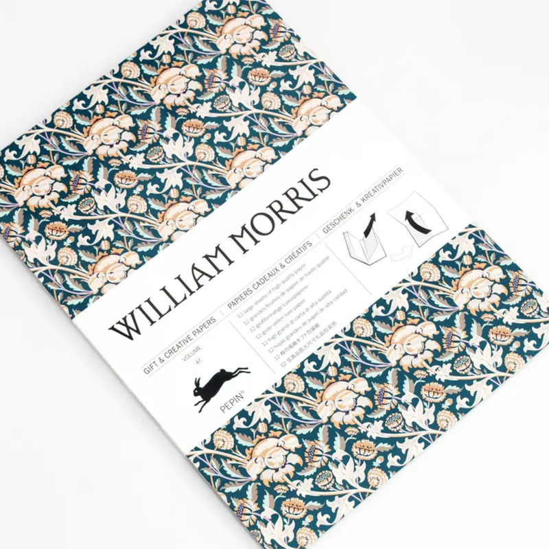 William Morris present- och kreativt papper