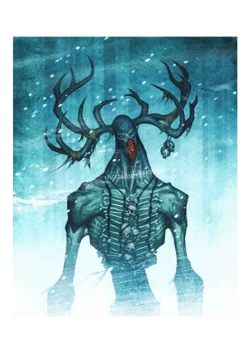 WINDIGO - SIGNED ART PRINT