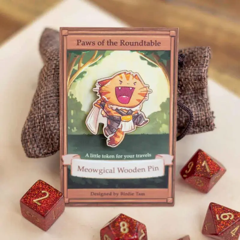 Wooden pin - PotRT, Barbarian