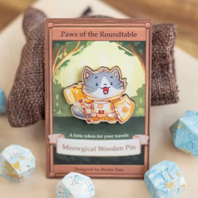 Wooden pin - PotRT, Paladin