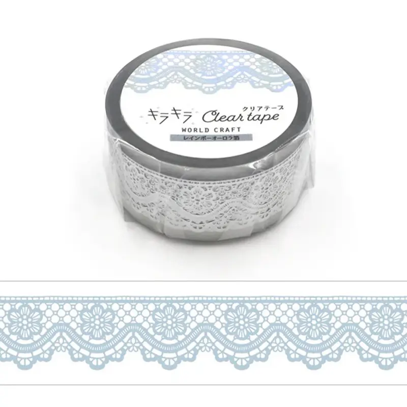 World Craft Kira Kira Clear Tape - Lace