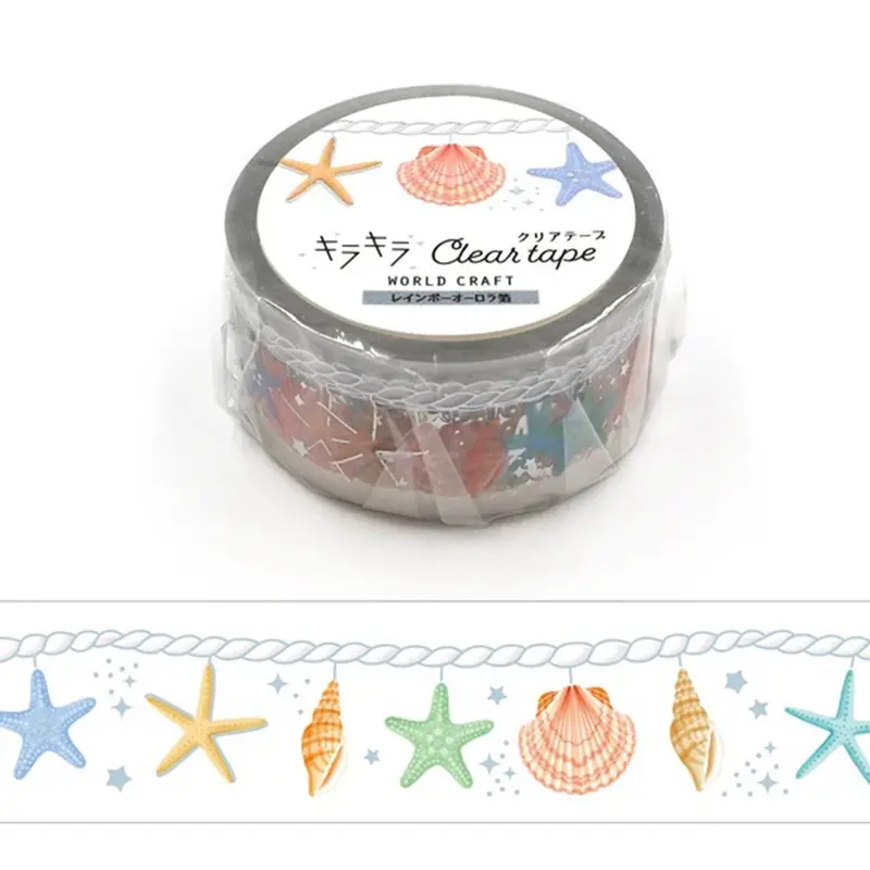 World Craft Kira Kira Clear Tape - Shell
