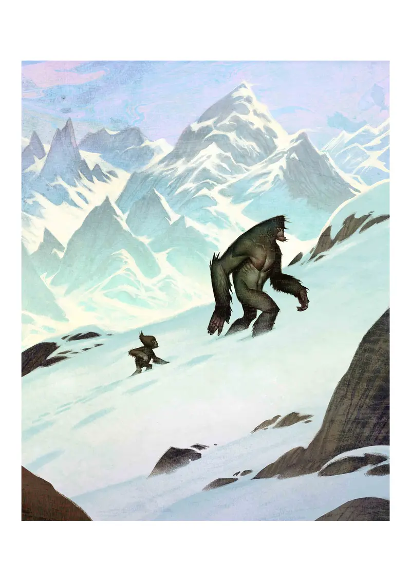 YETI - SIGNED ART PRINT