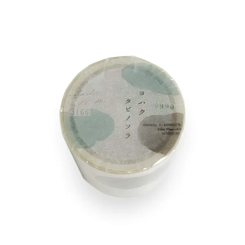 Yohaku Tracing Paper Roll Sticky Notes R-011 Tabi no Sora
