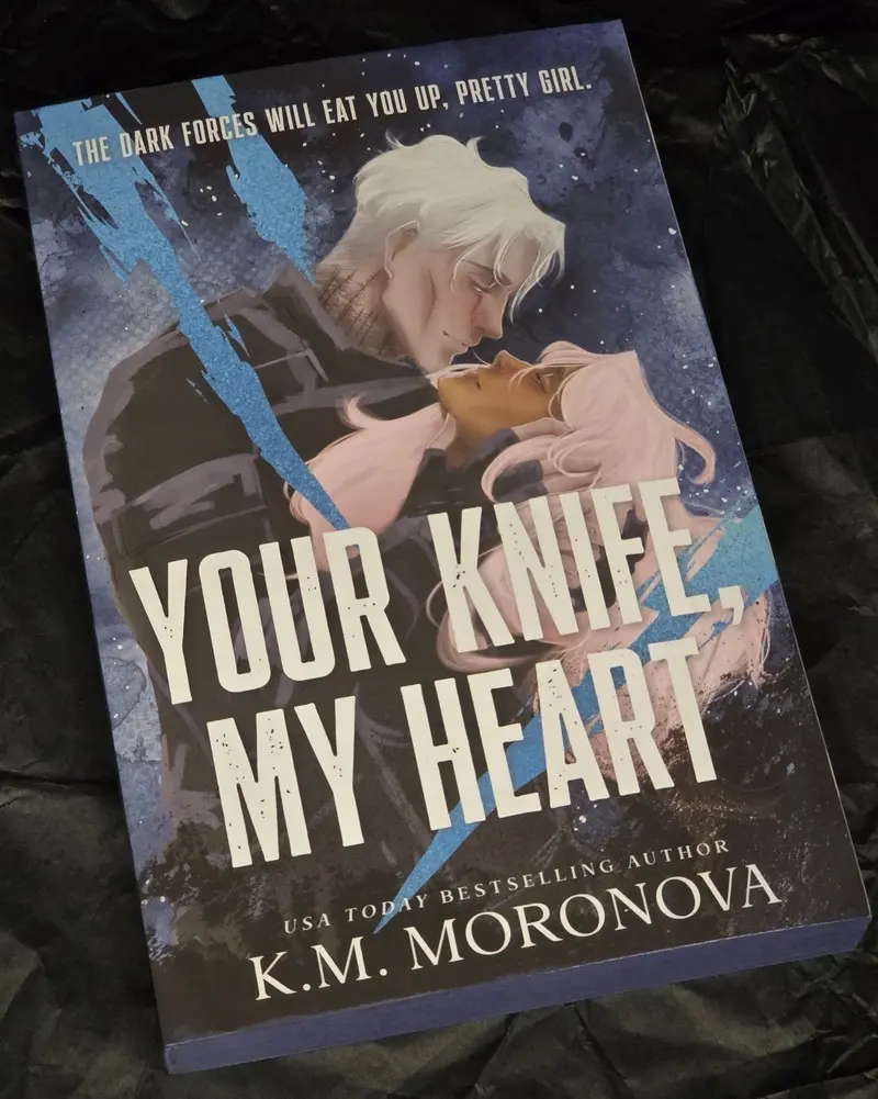 Your Knife, My Heart (Dark Forces #1), by K.M. Moronova (softback, english edition)