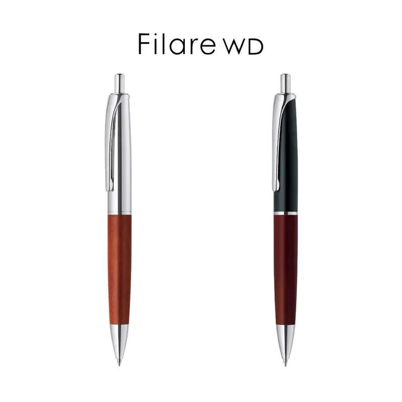 Zebra Filare Wood Ballpoint Pen Click Type