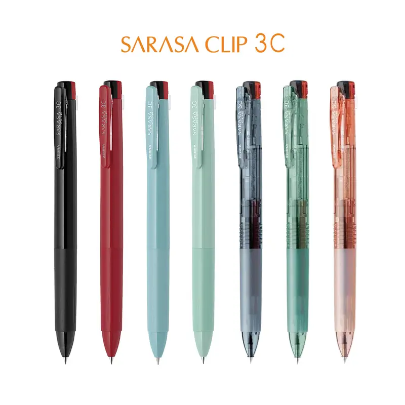 Zebra Sarasa Clip 3C Multi Gel Pen 0.4mm