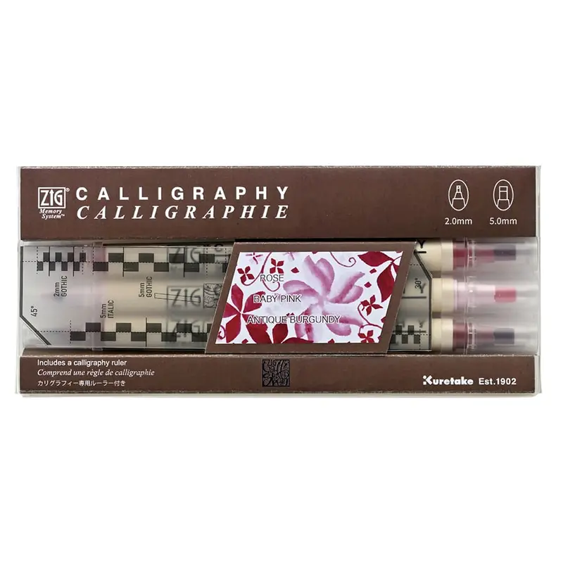 ZIG Calligraphy - Memory system MS-3400 3-pack - Berry