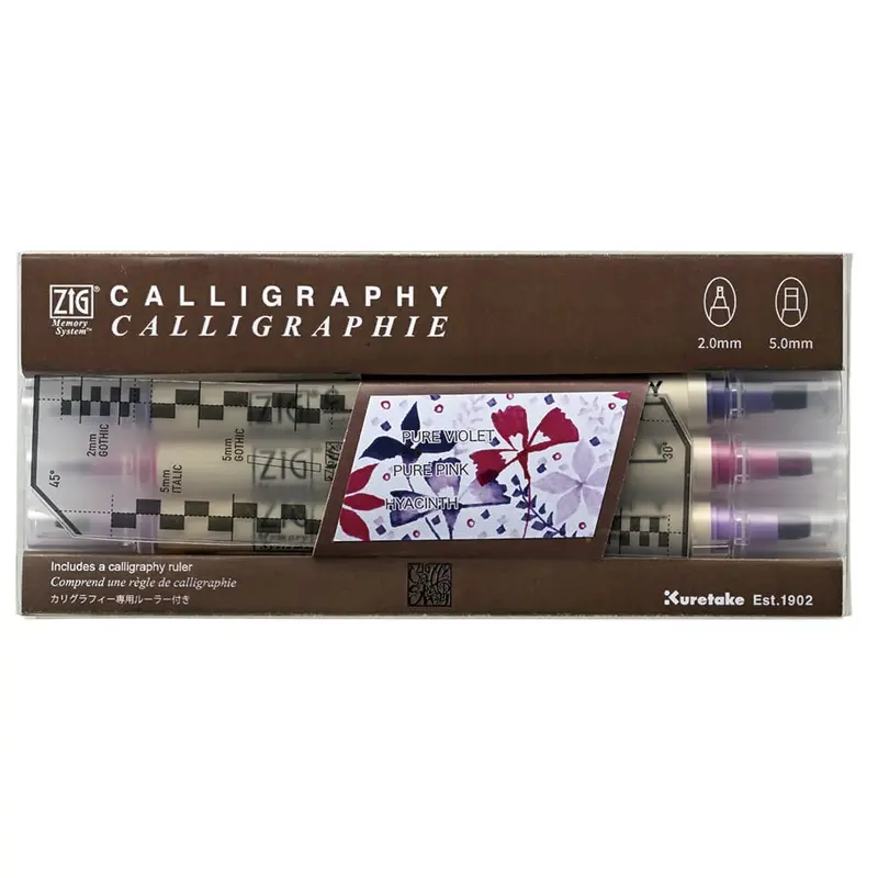 ZIG Calligraphy - Memory system MS-3400 3-pack - Bloom