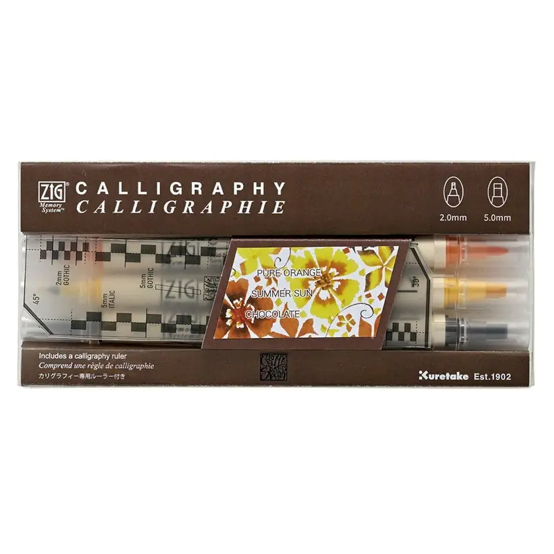 ZIG Calligraphy - Memory system MS-3400 3-pack - Earth